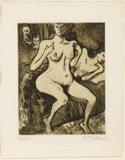 Dos hermanas de Ernst Ludwig Kirchner