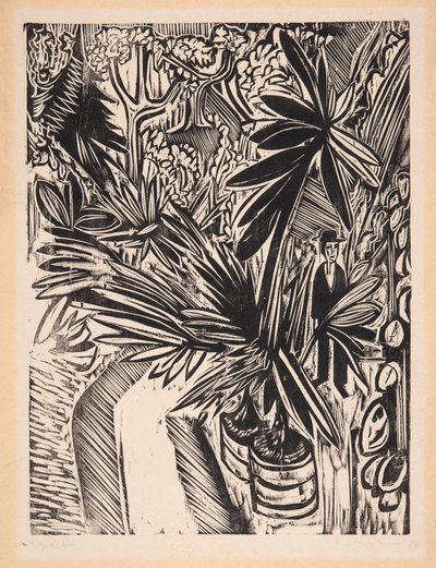 Invernadero. Jena de Ernst Ludwig Kirchner
