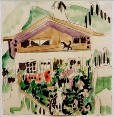 Casa Wildboden de Ernst Ludwig Kirchner
