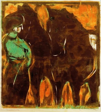 Escena de circo de Ernst Ludwig Kirchner