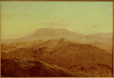 Vista de Olevano a Paliano de Ernst Meyer