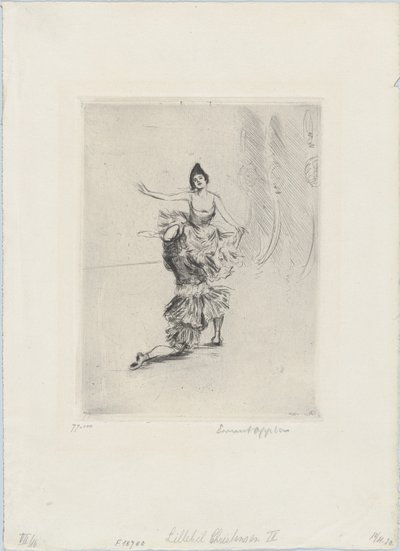 Lillebil Christensen IV, 1920 de Ernst Oppler