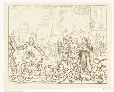 Felicitas decapitada con sus siete hijos de Ernst Willem Jan Bagelaar