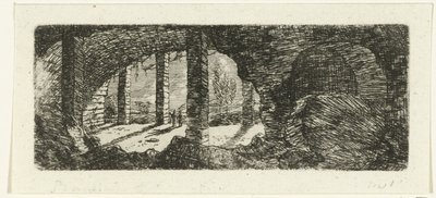Ruinas de Fort Sint-Pieter cerca de Maastricht de Ernst Willem Jan Bagelaar