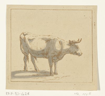 Tauro de pie, mirando a la derecha de Ernst Willem Jan Bagelaar