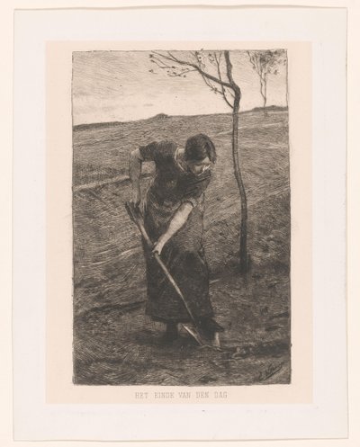 Creación de la mujer
El final del día (título en el objeto) de Ernst Witkamp