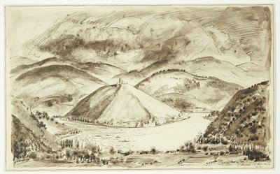 Paisaje italiano de Ernst Zeuthen