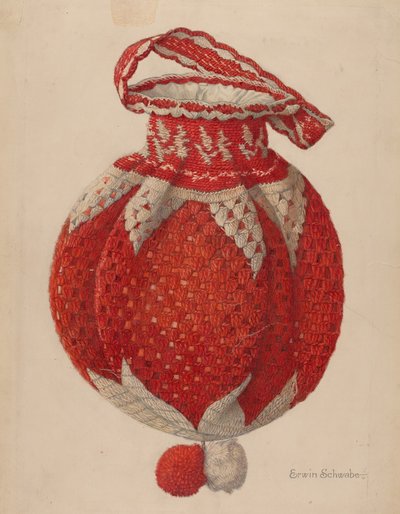 Bolso de mano tejido a crochet de Erwin Schwabe