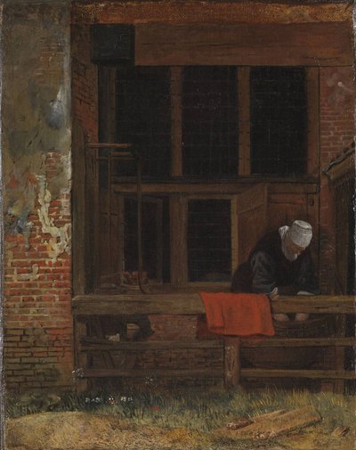 Un patio de Esaias Boursse