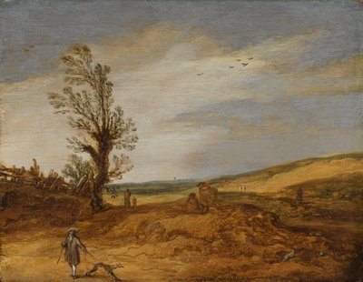 Una vista en las dunas de Esaias van de Velde
