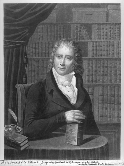 Henri Benjamin Constant de Rebecque (1767-1830) de Esbrard