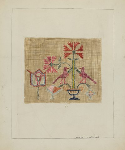 Muestrario de Esther Martindale