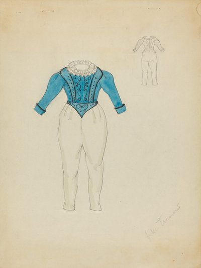 Pantalones y camiseta de niño de Esther Peck