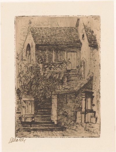 Rothenburg (título original del objeto) de Etha Fles (signed by artist)