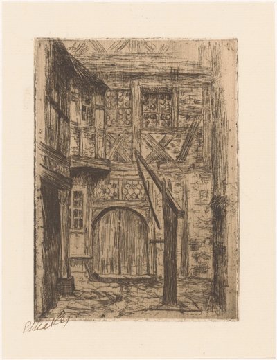 Rothenburg (título original del objeto) de Etha Fles (signed by artist)