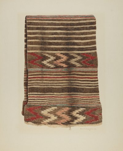 Manta de silla de Ethel Dougan