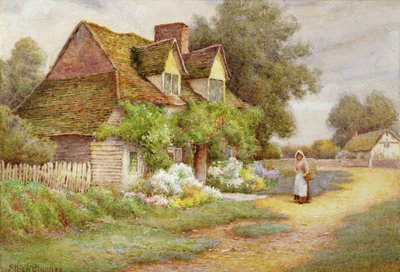 Fuera de la Cabaña de Ethel Hughes