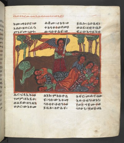 O. 607 f058r, Escena de la vida de la Virgen María, de 