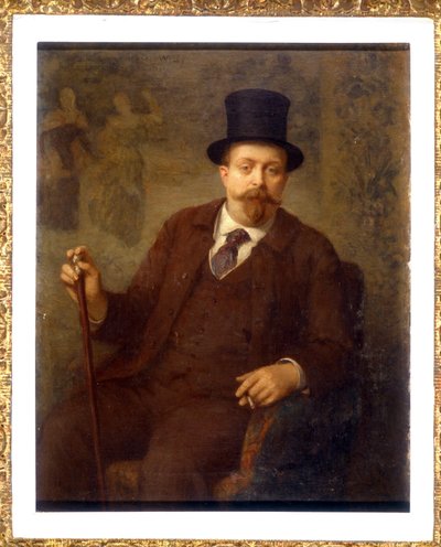 Retrato de Willy (Henry Gauthier-Villars) de Etienne Azambre