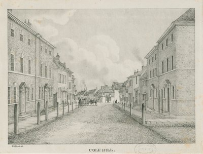 Tamworth - Cole-hill: litografía, nd [1796-1865] de Etienne Bruno Hamel