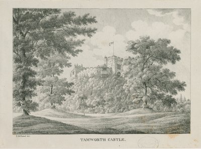 Castillo de Tamworth de Etienne Bruno Hamel
