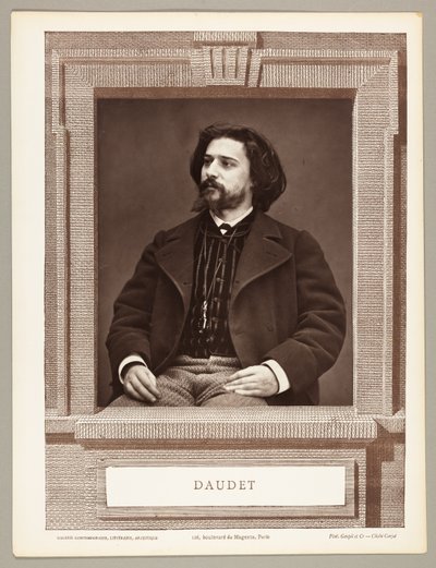 Alphonse Daudet (novelista francés, 1849-1897) de Etienne Carjat