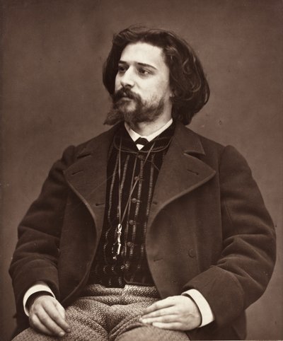 Alphonse Daudet novelista francés de Etienne Carjat