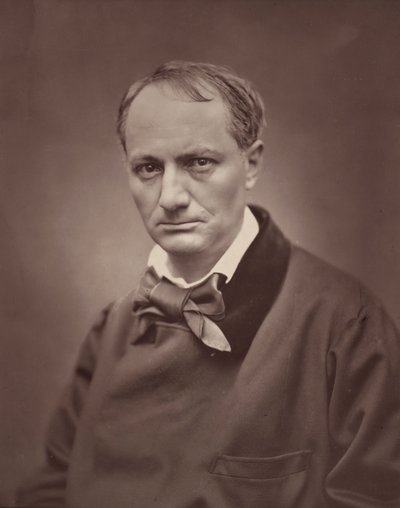 Charles Baudelaire,1861, impreso en 1877 (foto) de Etienne Carjat
