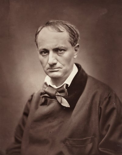Charles Baudelaire poeta, crítico y escritor francés, 1821-1867, c. 1863 de Etienne Carjat