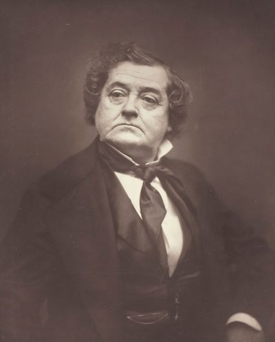 Frédérick Lemaître, actor y dramaturgo francés de Etienne Carjat