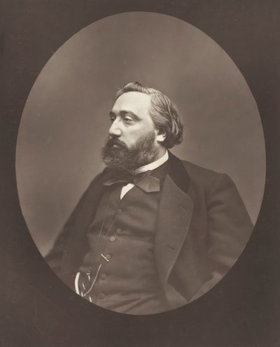 Gambetta, c. 1876 de Etienne Carjat
