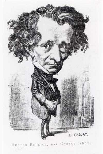 Hector Berlioz de Etienne Carjat