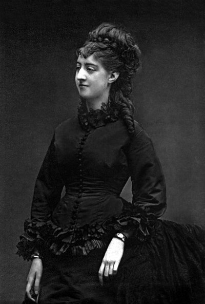 Hyacinthe Derval, cómico francés, foto de Carjat de Etienne Carjat