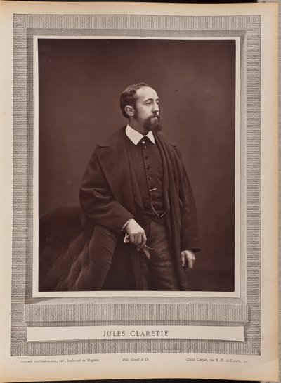 Jules Claretie de Etienne Carjat