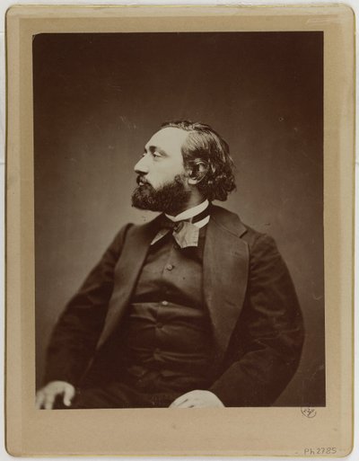 Léon Gambetta (1838-1882), abogado y político de Etienne Carjat
