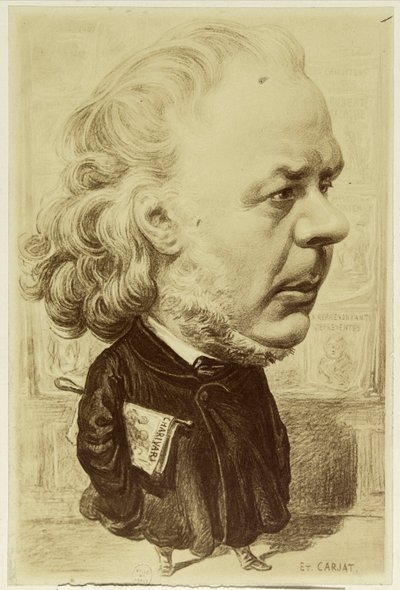Retrato de Daumier de Etienne Carjat
