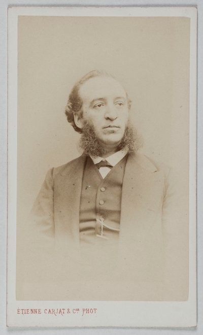 Retrato de Jules Ferry (1832-1893), político, abogado, ministro plenipotenciario de Etienne Carjat