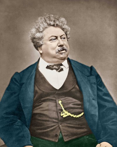 Retrato de Alexandre Dumas Padre por Carjat. de Etienne Carjat