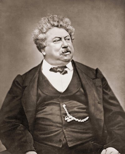 Retrato de Alexandre Dumas Padre por Carjat. de Etienne Carjat