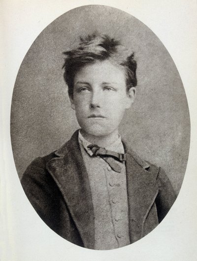 Retrato de Arthur Rimbaud (1859 - 1891) de Etienne Carjat