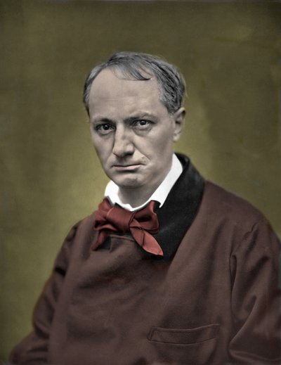 Retrato de Charles Baudelaire de Etienne Carjat