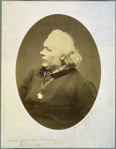 Retrato de Honoré Daumier (1808-79) 1861 de Etienne Carjat