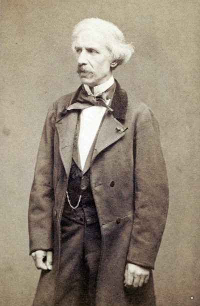 Retrato de Manuel García Jr. de Etienne Carjat
