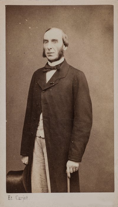 Retrato del compositor Conde Nicolò Gabrielli 1814-1891, 1890 de Etienne Carjat
