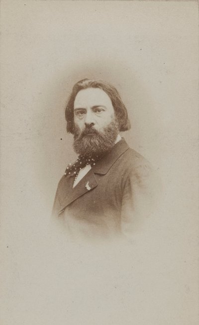 Retrato del pianista y compositor Émile Prudent de Etienne Carjat