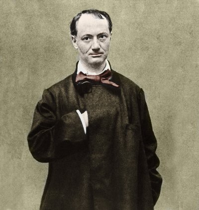 Retrato del poeta Charles Baudelaire (1821-1867) de Etienne Carjat