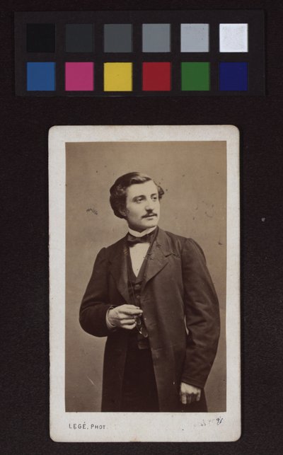 Prosper-Olivier Lissagaray (1838-1901), periodista de Etienne Carjat