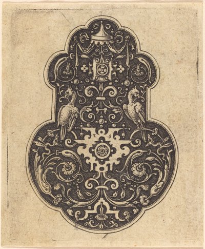 Diseños arabescos de Etienne Delaune