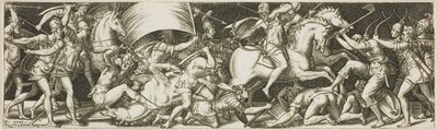 Batalla de Caballeros e Infantería de Etienne Delaune