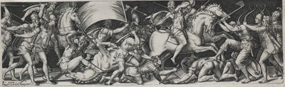 Combates y triunfos, probablemente 1560s de Etienne Delaune